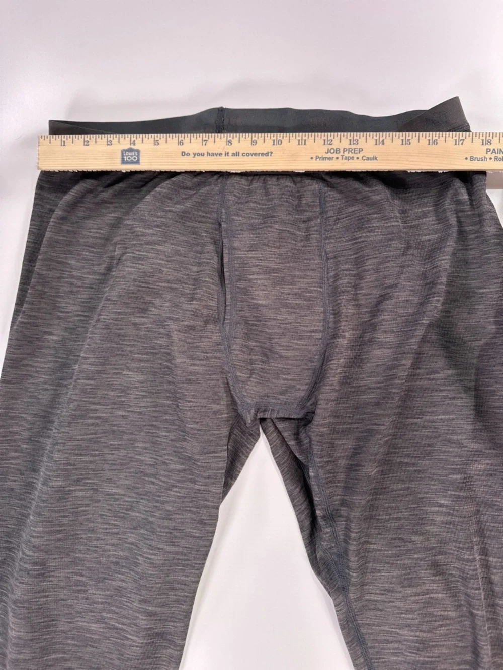 REI Co Op Mens Midweight Base Layer Bottoms Gray XL